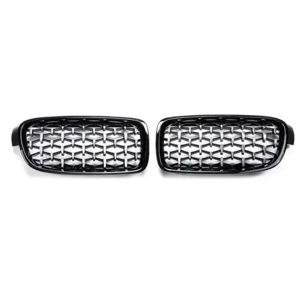 Car Craft Front Bumper Grill Compatible With Bmw 3 Series