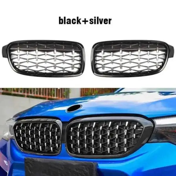 Car Craft Front Bumper Grill Compatible With Bmw 3 Series