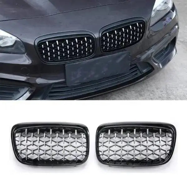 Car Craft Front Bumper Grill Compatible With Bmw 3 Series