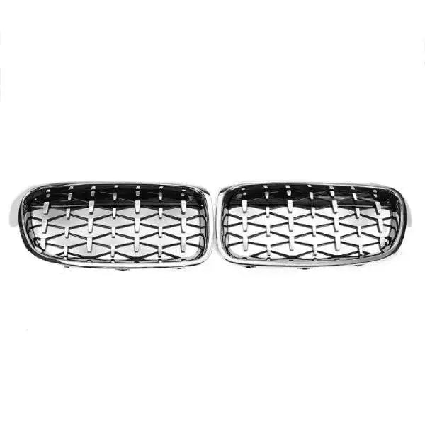 Car Craft Front Bumper Grill Compatible With Bmw 3 Series