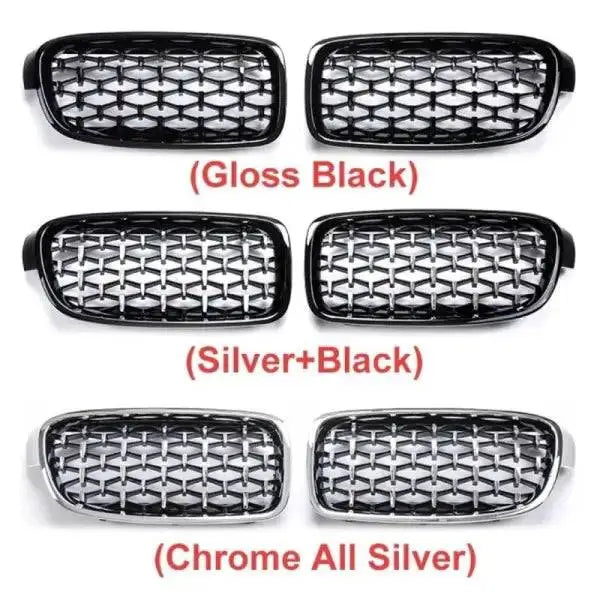 Car Craft Front Bumper Grill Compatible With Bmw 3 Series