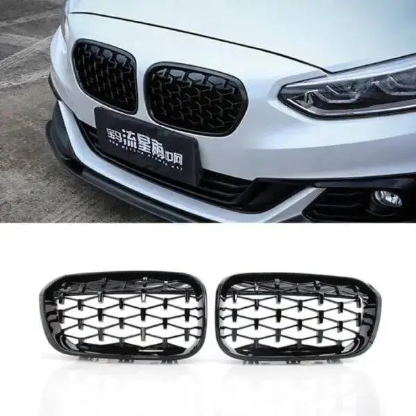 Car Craft Front Bumper Grill Compatible With Bmw 3 Series