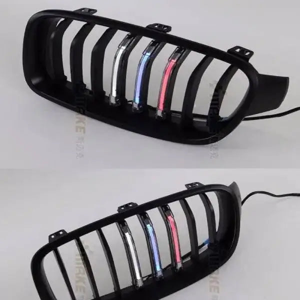 Car Craft Front Bumper Grill Compatible With Bmw 3 Series