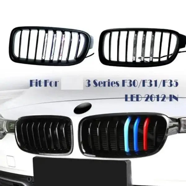 Car Craft Front Bumper Grill Compatible With Bmw 3 Series