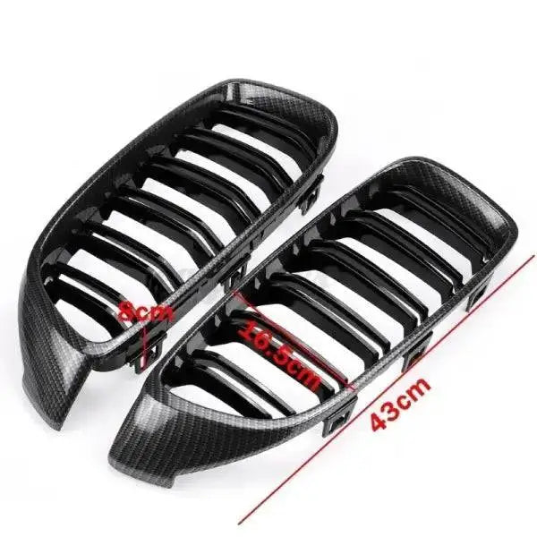 Car Craft Front Bumper Grill Compatible With Bmw 3 Series