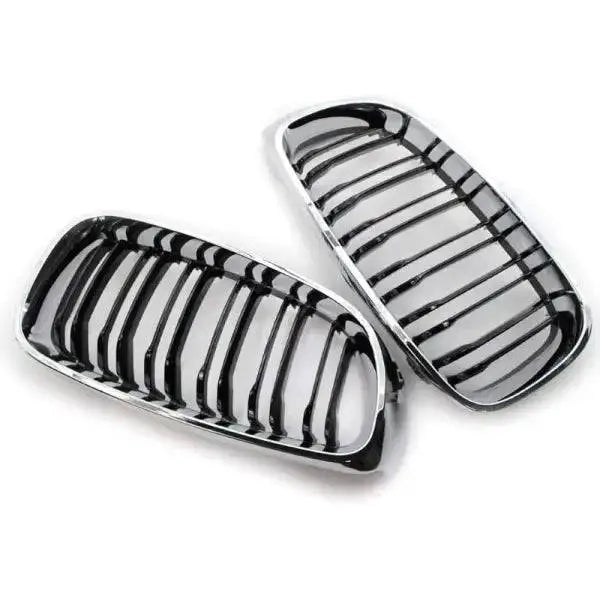 Car Craft Front Bumper Grill Compatible With Bmw 3 Series