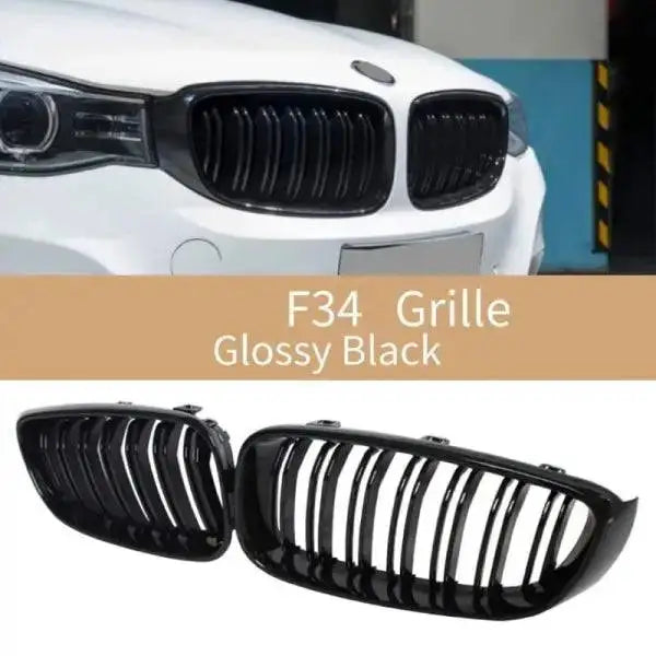 Car Craft Front Bumper Grill Compatible With Bmw 3 Series