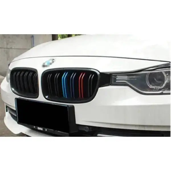 Car Craft Front Bumper Grill Compatible With Bmw 3 Series