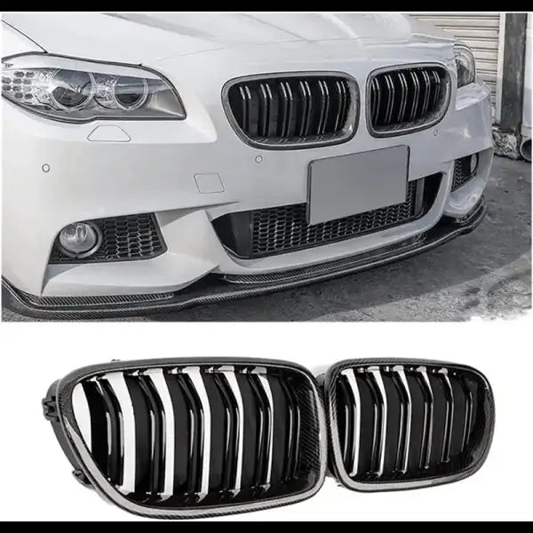 Car Craft Front Bumper Grill Compatible With Bmw 5 Series