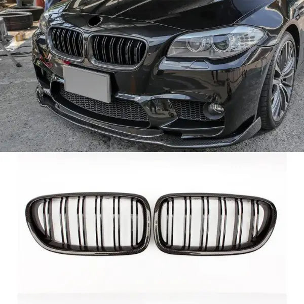 Car Craft Front Bumper Grill Compatible With Bmw 5 Series