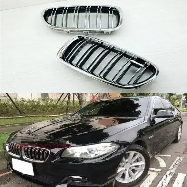 Car Craft Front Bumper Grill Compatible With Bmw 5 Series