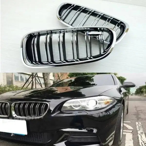 Car Craft Front Bumper Grill Compatible With Bmw 5 Series