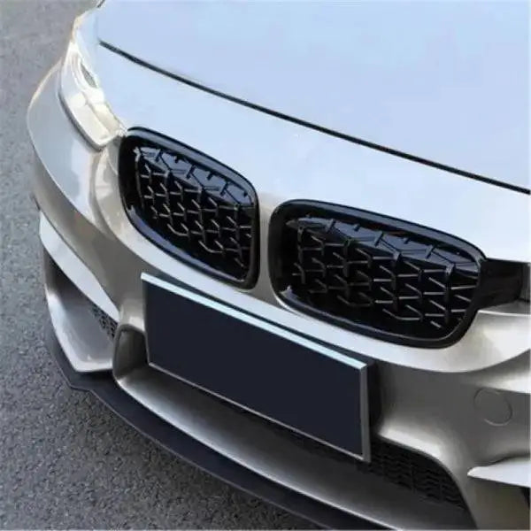 Car Craft Front Bumper Grill Compatible With Bmw 5 Series