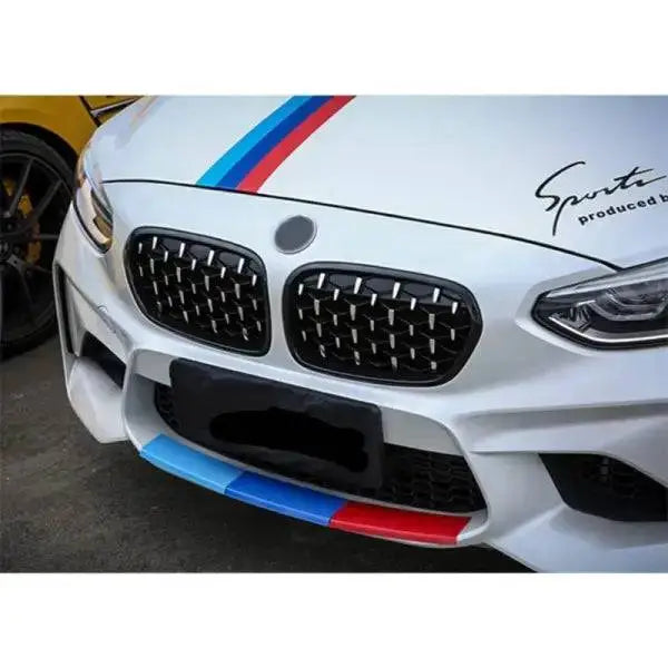 Car Craft Front Bumper Grill Compatible With Bmw 5 Series