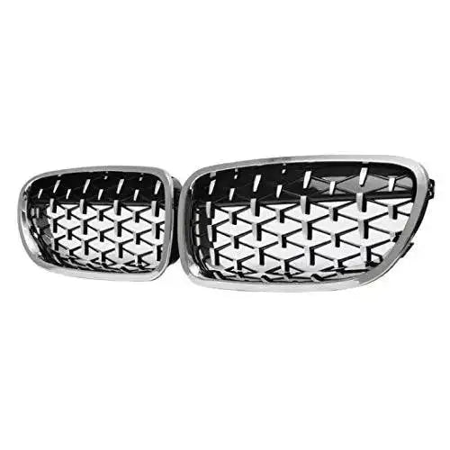 Car Craft Front Bumper Grill Compatible With Bmw 5 Series