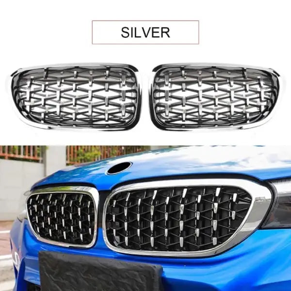 Car Craft Front Bumper Grill Compatible With Bmw 5 Series