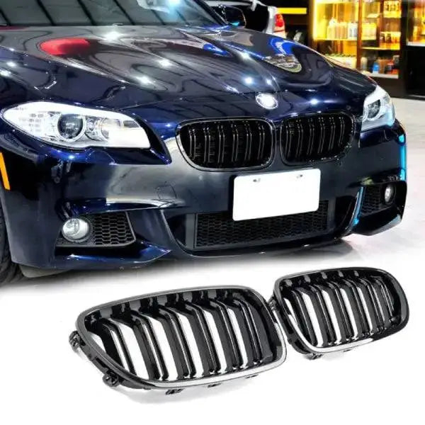 Car Craft Front Bumper Grill Compatible With Bmw 5 Series