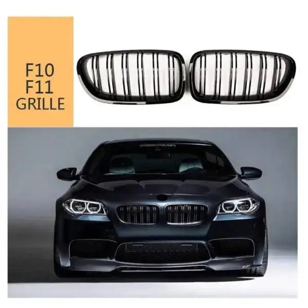 Car Craft Front Bumper Grill Compatible With Bmw 5 Series