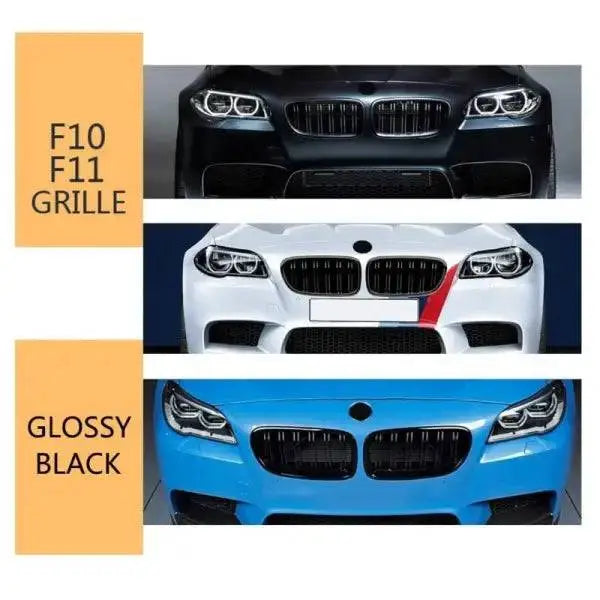 Car Craft Front Bumper Grill Compatible With Bmw 5 Series