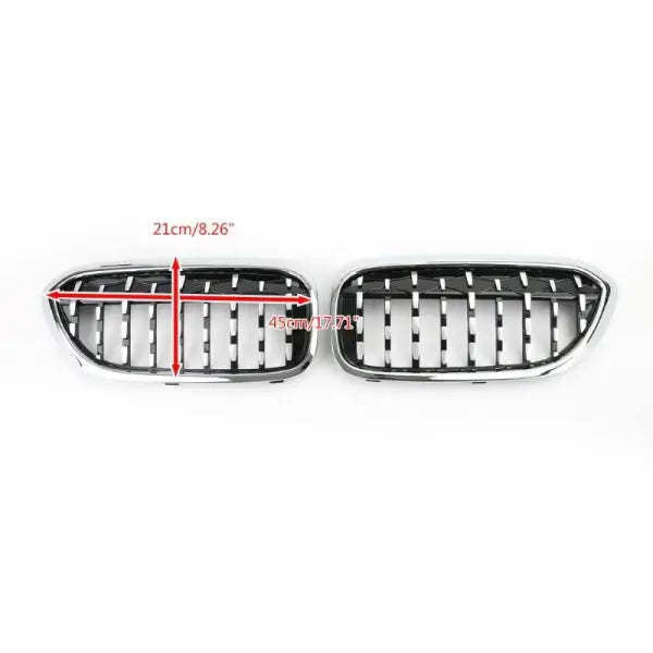 Car Craft Front Bumper Grill Compatible With Bmw 5 Series