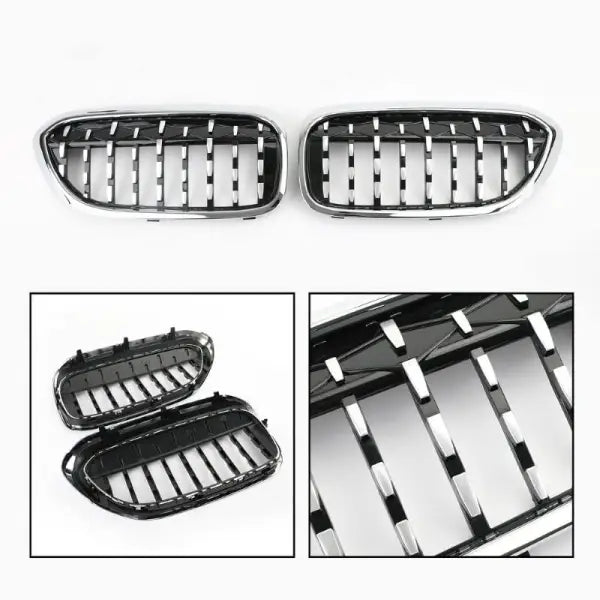 Car Craft Front Bumper Grill Compatible With Bmw 5 Series