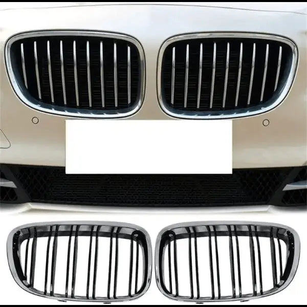 Car Craft Front Bumper Grill Compatible With Bmw 5 Series