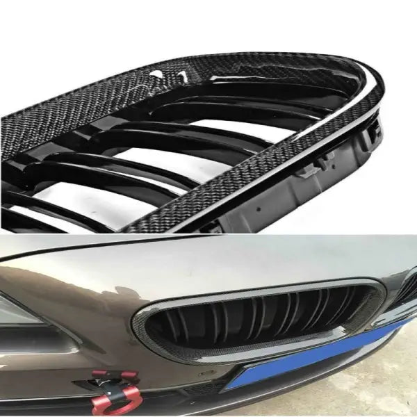Car Craft Front Bumper Grill Compatible With Bmw 6 Series
