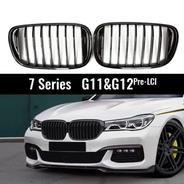 Car Craft Front Bumper Grill Compatible With Bmw 7 Series