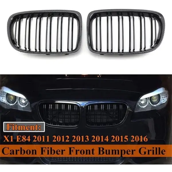 Car Craft Front Bumper Grill Compatible With Bmw X1 E84