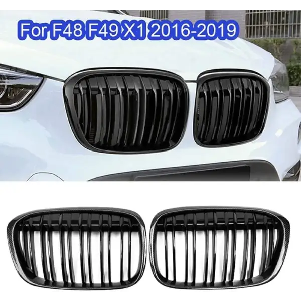 Car Craft Front Bumper Grill Compatible With Bmw X1 F48