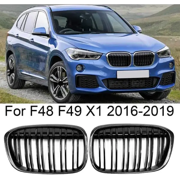 Car Craft Front Bumper Grill Compatible With Bmw X1 F48