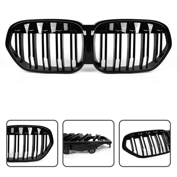 Car Craft Front Bumper Grill Compatible With Bmw X1 F48 Lci