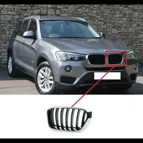 Car Craft Front Bumper Grill Compatible With Bmw X3 F25