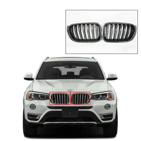 Car Craft Front Bumper Grill Compatible With Bmw X3 F25