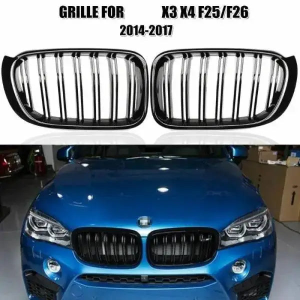 Car Craft Front Bumper Grill Compatible With Bmw X3 F25