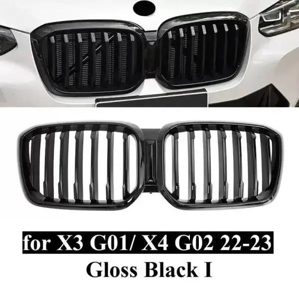 Car Craft Front Bumper Grill Compatible With Bmw X3 Series