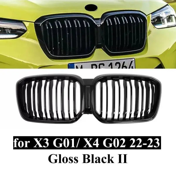 Car Craft Front Bumper Grill Compatible With Bmw X3 Series