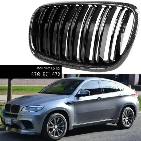 Car Craft Front Bumper Grill Compatible With Bmw X5 E70