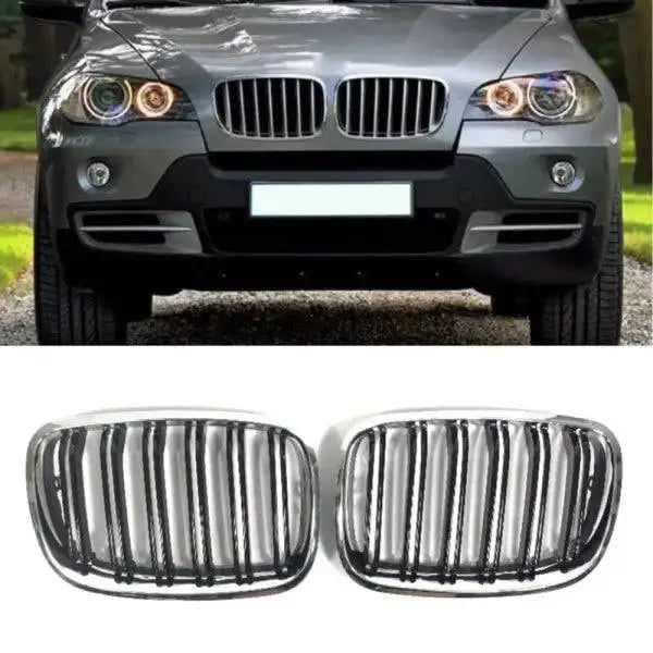 Car Craft Front Bumper Grill Compatible With Bmw X5 E70