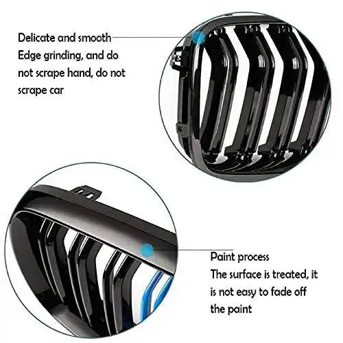 Car Craft Front Bumper Grill Compatible With Bmw X5 F15