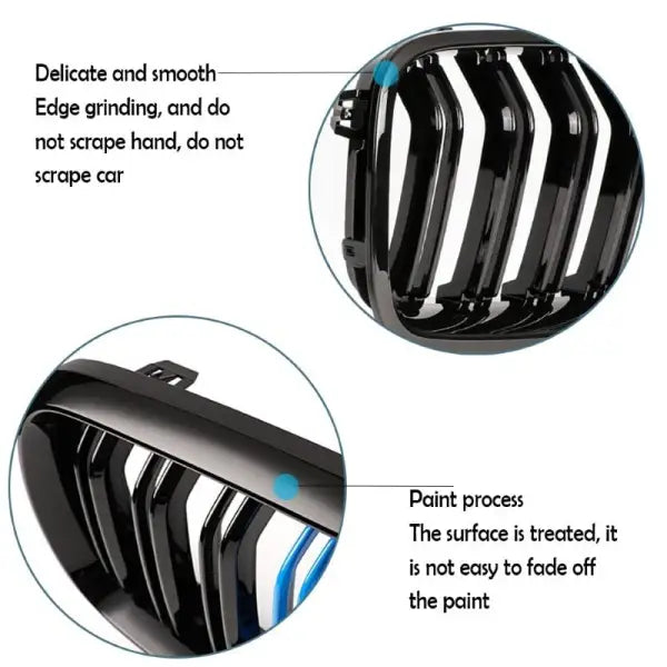 Car Craft Front Bumper Grill Compatible With Bmw X5 F15