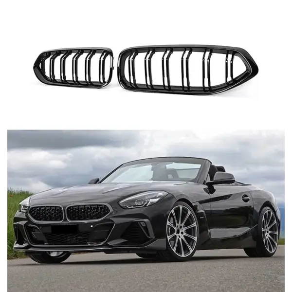 Car Craft Front Bumper Grill Compatible With Bmw Z4 G29