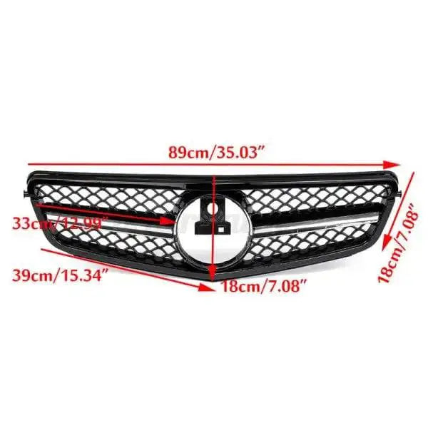 Car Craft Front Bumper Grill Compatible With Mercedes Benz