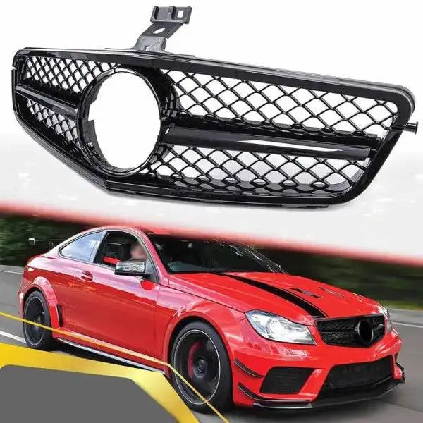 Car Craft Front Bumper Grill Compatible With Mercedes Benz