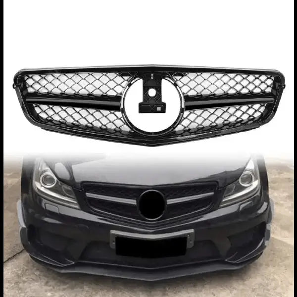 Car Craft Front Bumper Grill Compatible With Mercedes Benz