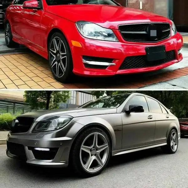 Car Craft Front Bumper Grill Compatible With Mercedes Benz