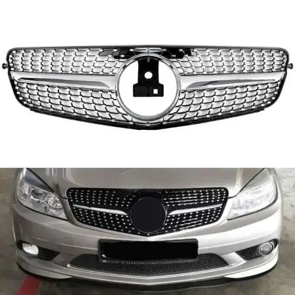 Car Craft Front Bumper Grill Compatible With Mercedes Benz