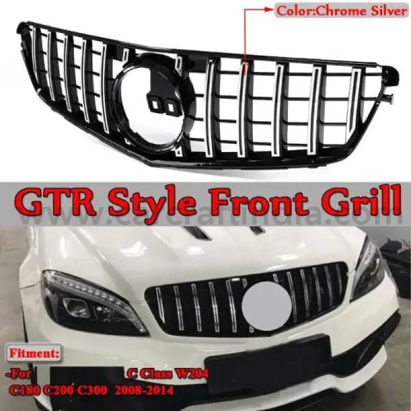 Car Craft Front Bumper Grill Compatible With Mercedes Benz