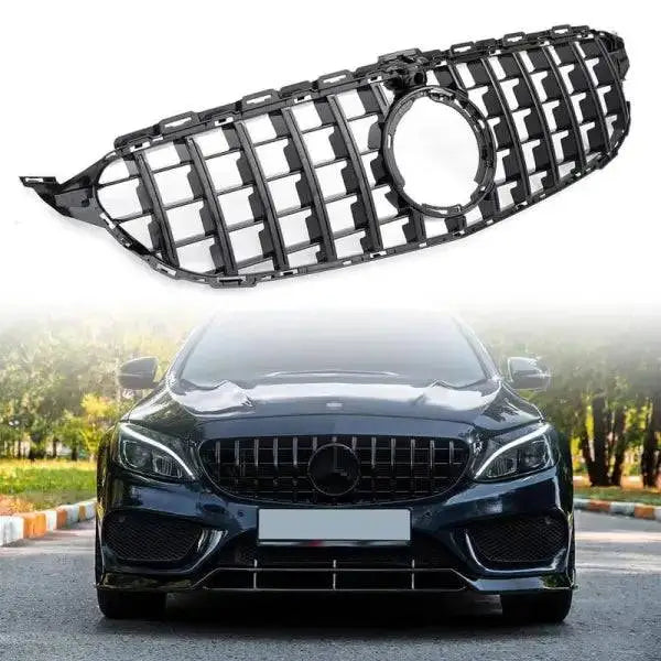 Car Craft Front Bumper Grill Compatible With Mercedes Benz