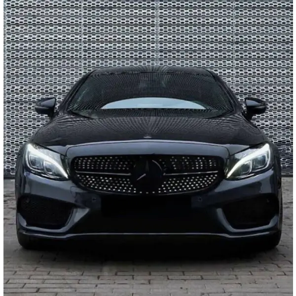 Car Craft Front Bumper Grill Compatible With Mercedes Benz